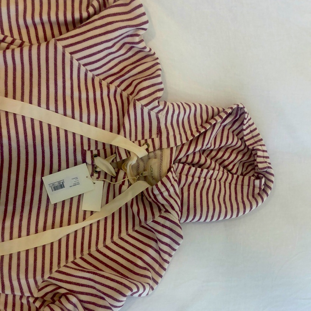 New with tags The Great striped hooded sweatshirt